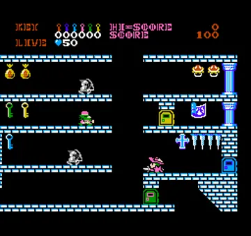 Castlequest (USA) screen shot game playing